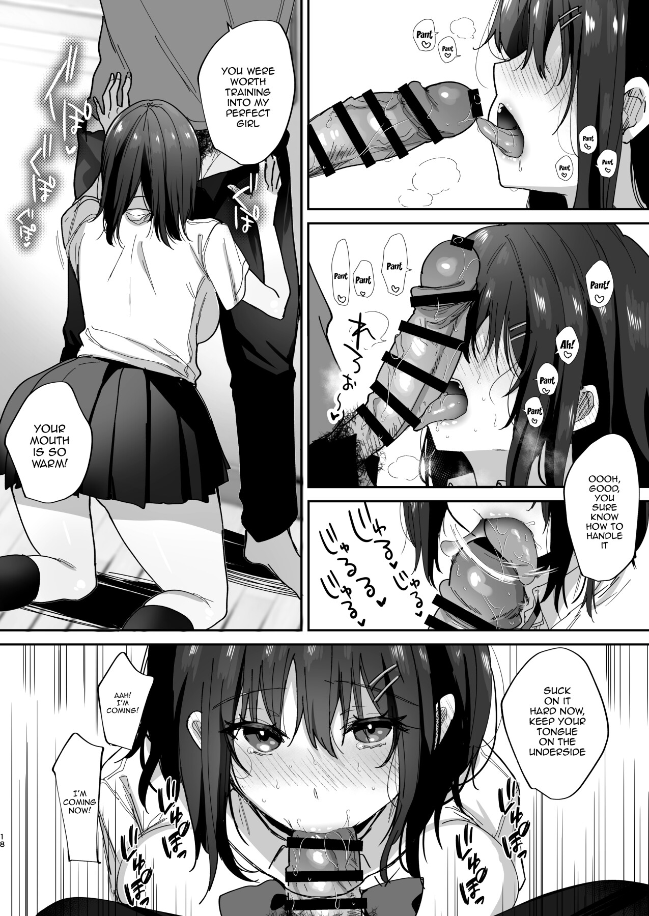 Hentai Manga Comic-My Girlfriend Was Being Raped By Her Dad Over and Over-Read-18